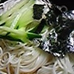 簡単！３分でできる【冷麺風そうめん】